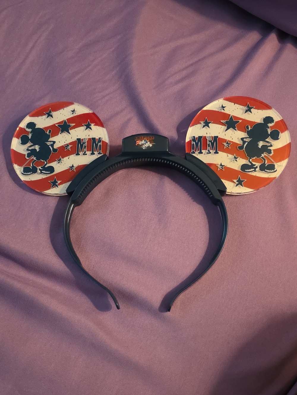 Disney Kids Mickey Ear Headband - Red & White